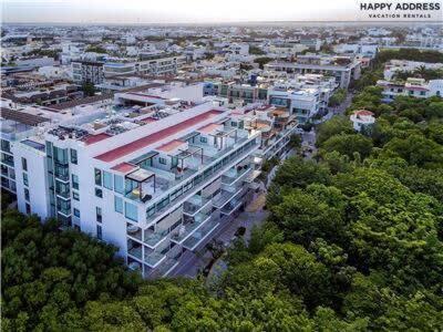 Trendy 1 Bedroom Apartment In Cruz Con Mar Brand New Building Playa del Carmen Bagian luar foto