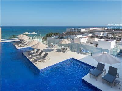 Trendy 1 Bedroom Apartment In Cruz Con Mar Brand New Building Playa del Carmen Bagian luar foto