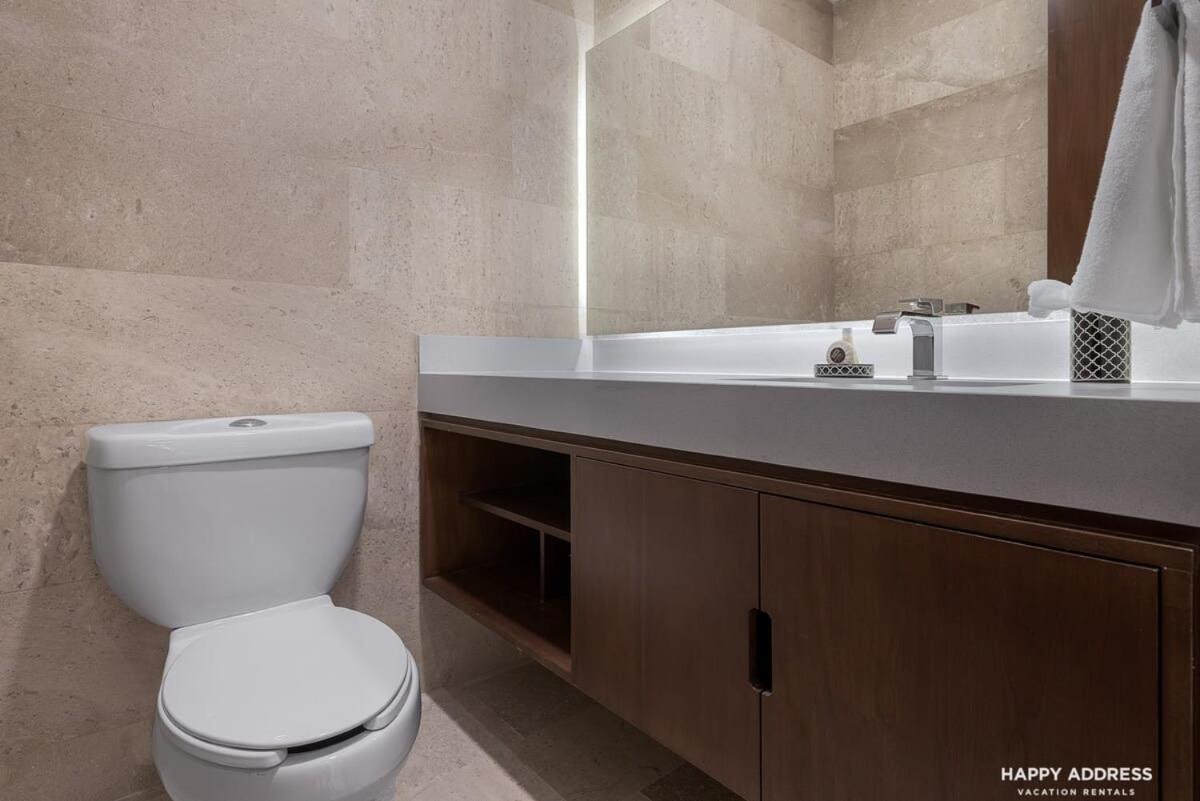 Trendy 1 Bedroom Apartment In Cruz Con Mar Brand New Building Playa del Carmen Bagian luar foto