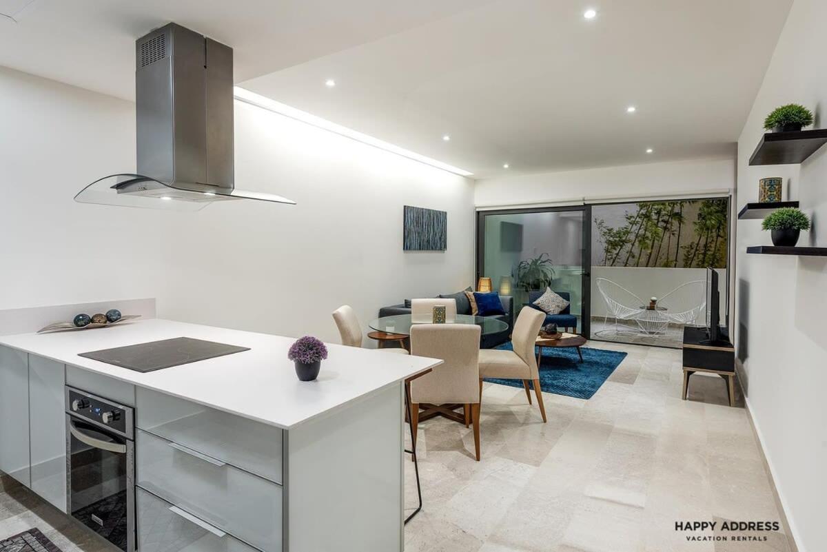 Trendy 1 Bedroom Apartment In Cruz Con Mar Brand New Building Playa del Carmen Bagian luar foto
