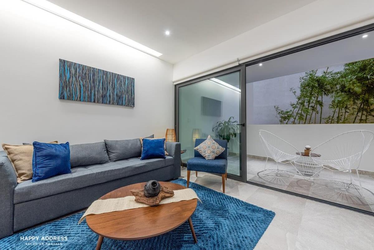 Trendy 1 Bedroom Apartment In Cruz Con Mar Brand New Building Playa del Carmen Bagian luar foto